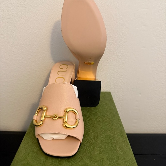 GUCCI NAPPA CHARLOTTE MULES SZ36 - Picture 3 of 3